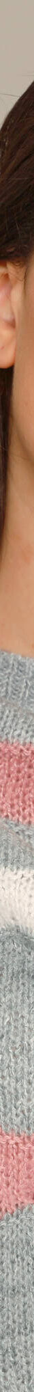 Pull col rond rayures fantaisies (gris chiné / rose) Pull col rond rayures fantaisies (gris chiné / rose)